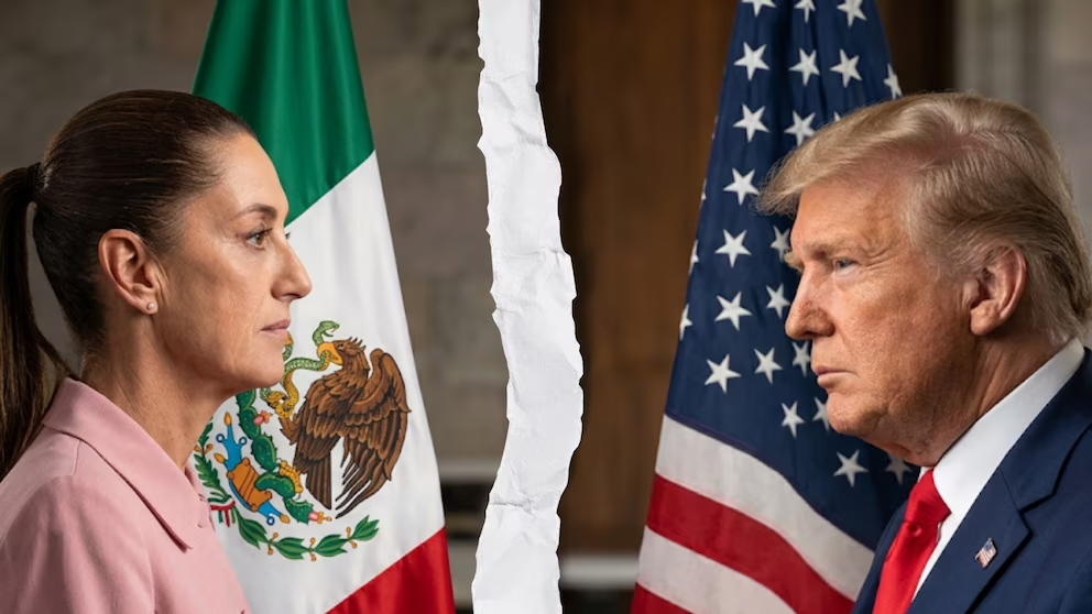 Sheinbaum le recuerda a Trump que el T-MEC “es uno de sus grandes logros” tras sus amenazas de cancelarlo