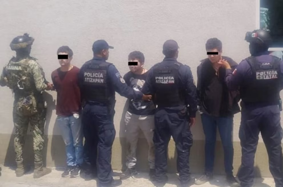 Capturan a tres presuntos integrantes del Cártel de Caborca en el Edomex: uno sería sobrino de Caro Quintero