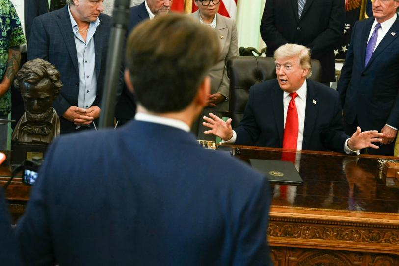 Trump afirma: acuerdo con Irán podría estar ‘en unas pocas horas’; culpa a Israel del retraso
