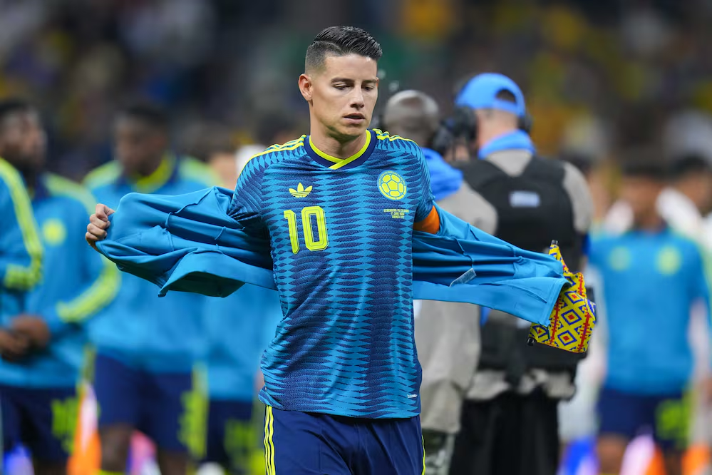 James Rodríguez busca hacer historia con Colombia en su último Mundial