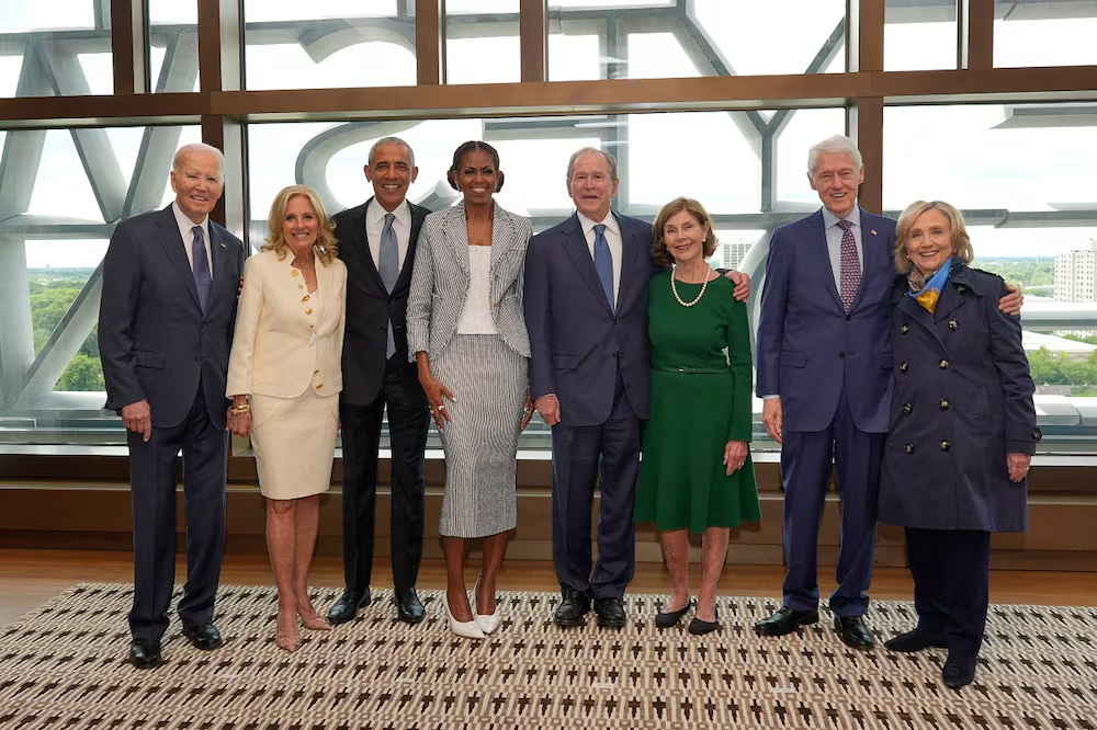 Obama apela a un Estados Unidos «sin reyes»; inaugura su biblioteca en Chicago