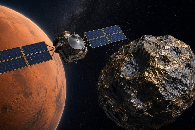 NASA se acerca al asteroide Psyche, uno de los objetos más enigmáticos del espacio