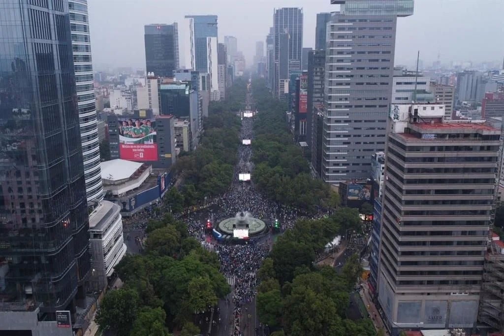 ¡Ni un alma más! se llenó el Ángel desde antes del silbatazo