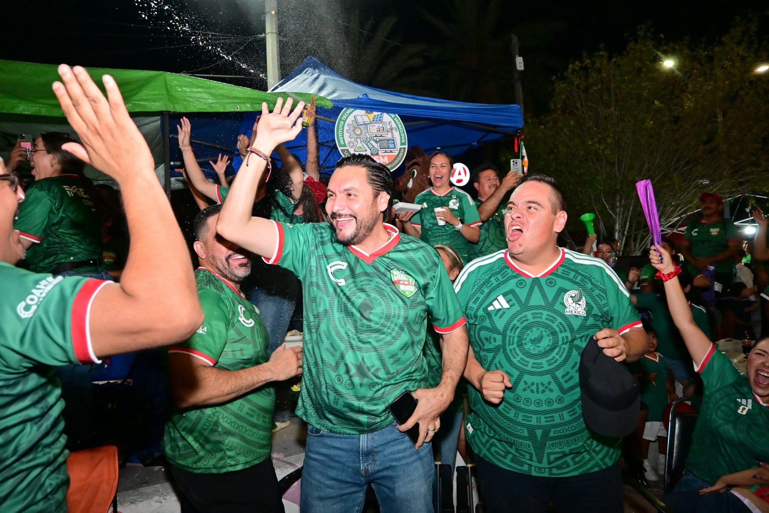 Alistan megafiesta para el México vs Inglaterra
