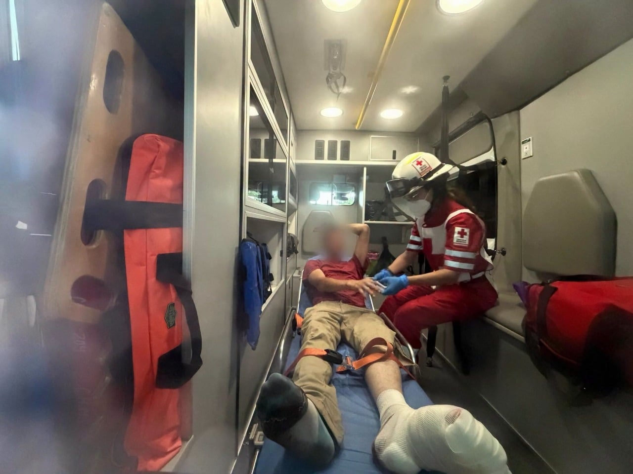 Pierde dedos de un pie por subir al tren