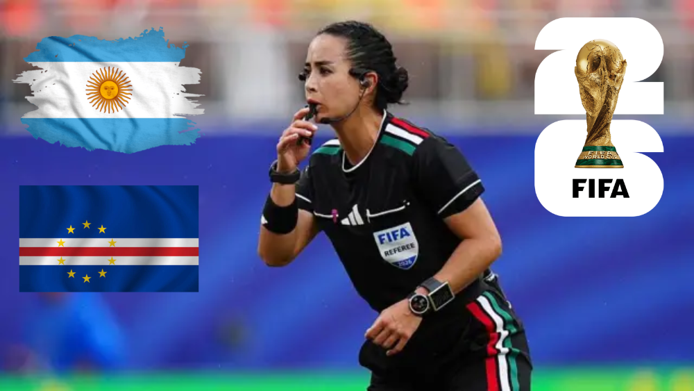 Mundial 2026: Katia Itzel García estará en el partido de Argentina contra Cabo Verde