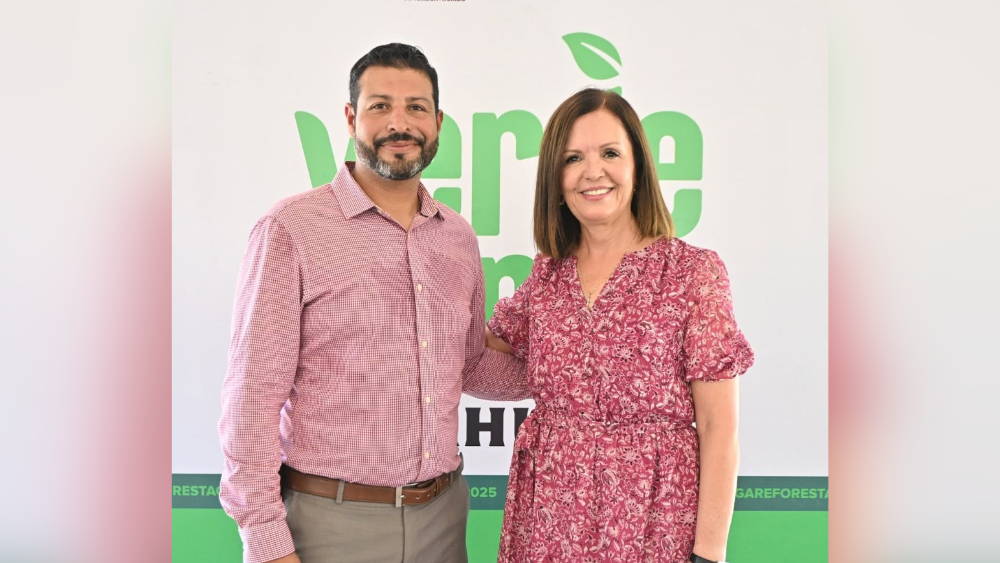 Sari Pérez impulsa jornadas de reforestación en colonias de Frontera