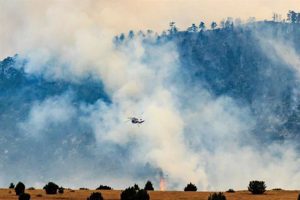 Evacuan miles de personas en Colorado por incendio forestal