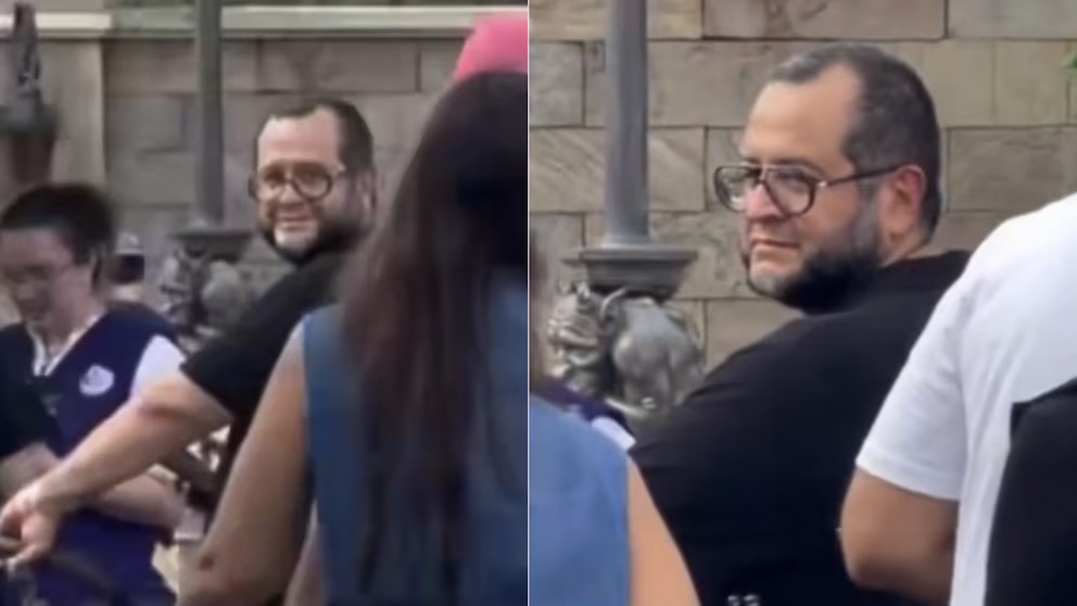 Captan a José Ramón López de vacaciones en Disney