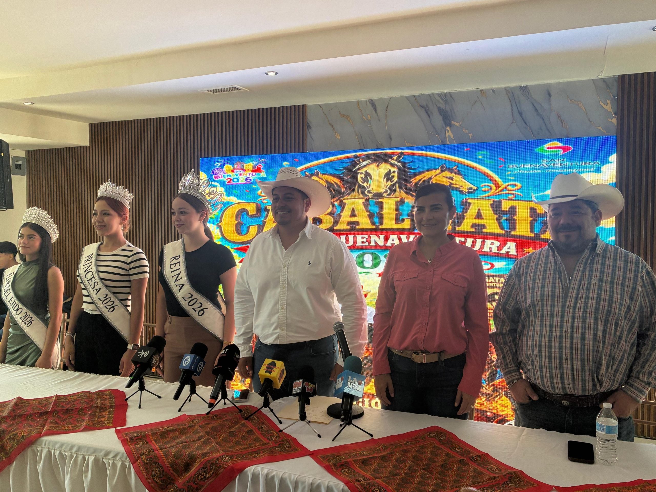 Oficializan en San Buena la Tradicional Cabalgata 2026