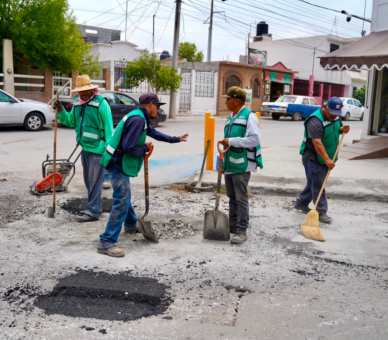 Intensifica Ramos el programa de bacheo