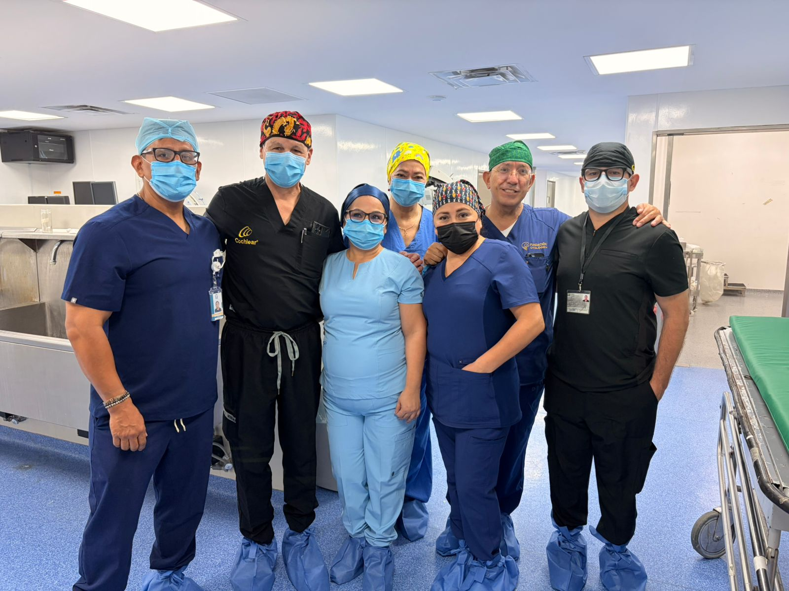 Gracias a médicos de la UMAE No. 71 en Torreón,bebé recupera su capacidad auditiva