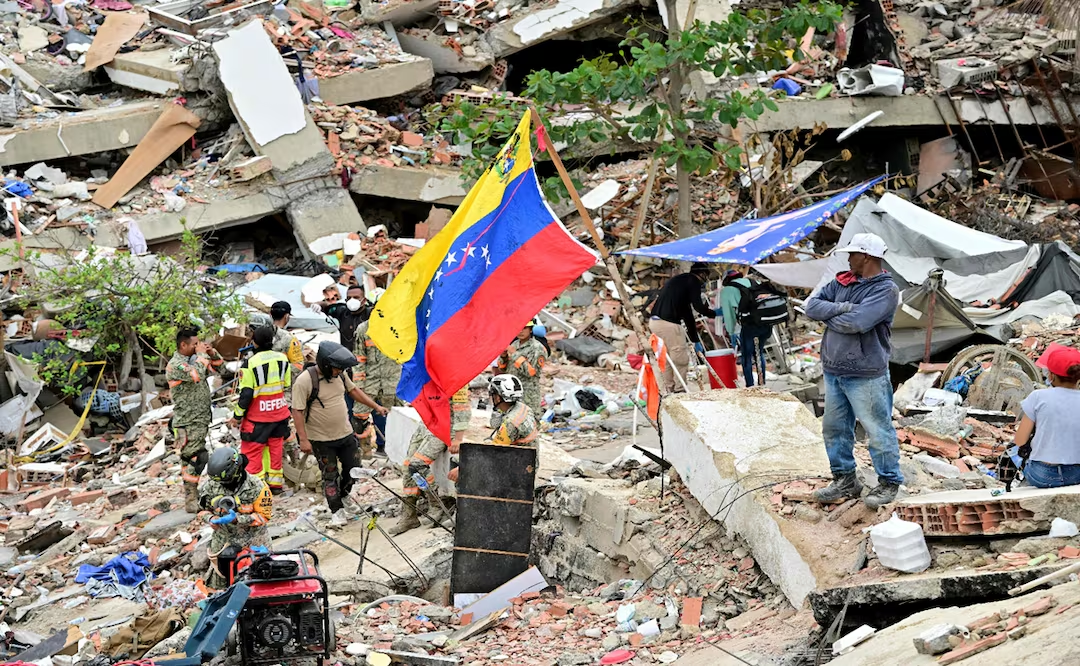 Sube a 2 mil 645 la cifra de muert*s por terremotos en Venezuela; van 12 mil 666 heridas, según datos oficiales