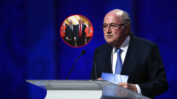 Blatter sentencia el «Balogun Gate» de Trump e Infantino en el Mundial: «¿Hacia dónde vas, FIFA?»