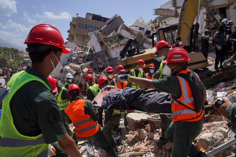 OMS advierte que cifra de muert*s por terremotos en Venezuela podría aumentar
