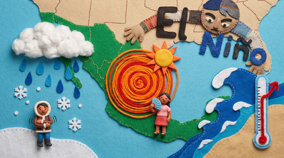 Lluvias, frentes fríos y olas de calor: así cambiará el clima en México por El Niño