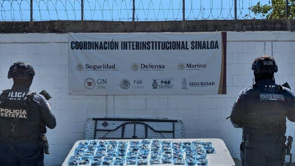 Aseguran marihuana oculta al interior de una llanta cerca de plaza comercial en Culiacán