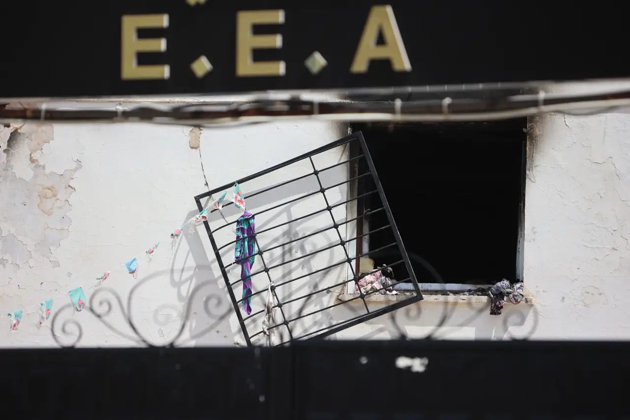 Incendio en orfanato en Argelia mat4 a 11 niños y hiere a otros 19